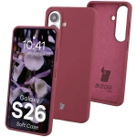 Silikonowe etui Bizon Soft Case do Galaxy S26, ciemnofioletowe