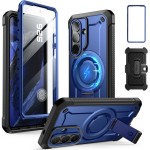 Etui pancerne Supcase UB Pro MagSafe SP+noSP do Galaxy S26, niebiesko-czarne