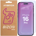 Elastyczne szkło hybrydowe Bizon Hybrid Mule do iPhone 16 Pro