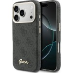 Etui Guess Script 4G Logo do MagSafe do iPhone 17 Pro, czarne