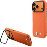Etui BMW HardCase M Metal Logo do MagSafe do iPhone 18 Pro Max / 17 Pro Max, pomarańczowe