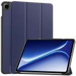 Etui z klapką Bizon Case Tab Croc do OnePlus Pad Go 2 / Oppo Pad Air5, granatowe