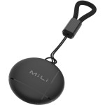 Lokalizator, tracker Fixed LiTag, z obsługą Apple Find My / Android Find Hub, głośniczek, czarny