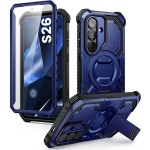 Etui pancerne Supcase i-Blason Armorbox Mag KickStand SP do MagSafe do Galaxy S26, granatowe