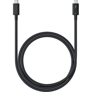 Kabel Satechi Thunderbolt 4 Pro (USB4), 40Gbps / 240W / 8K@60Hz, 1 m, czarny