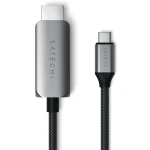 Kabel pleciony Satechi USB-C - HDMI 2.1 8K 60Hz, 4K 144Hz, 2 m, czarny