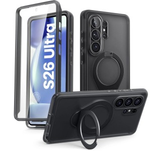 Etui pancerne Supcase i-Blason Cosmo Mag RingStand SP MagSafe do Galaxy S26 Ultra, przydymione
