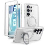 Etui pancerne Supcase i-Blason Cosmo Mag RingStand SP MagSafe do Galaxy S26 Ultra, półprzezroczyste