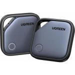 Lokalizator Ugreen Tracker CM829 na Bluetooth 5.3 do smartfonów i tabletów z serii Galaxy, 2 sztuki, czarny