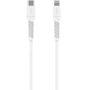 Kabel Fixed Liquid Silicone USB-C do Lightning, 27W, 1,2 m, biały