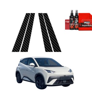 4w1 Folia karbonowa na słupki Grizz Protector do BYD Dolphin Surf (2026)