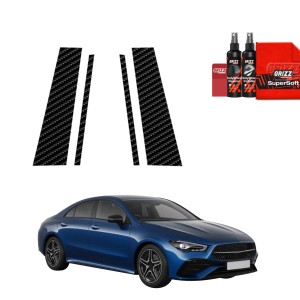 4w1 Folia karbonowa na słupki Grizz Protector do Mercedes CLA 200 (2025-2026)