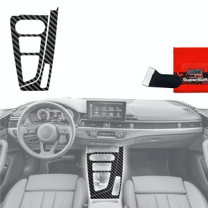 Folia do wnętrza Audi A4 B9 (2014-2018) Grizz Protector Karbonowa Połyskująca