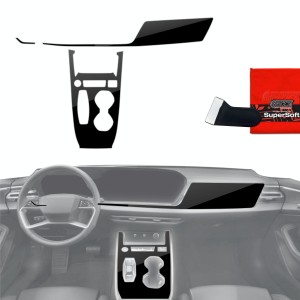 Folia do wnętrza Audi A5 B10 (2025-2026) Grizz Protector 3w1 Czarna Połyskująca