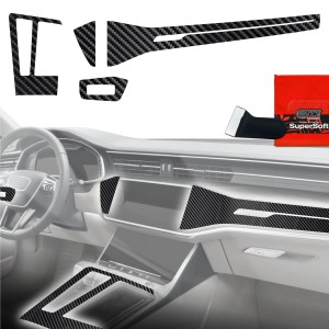 Folia do wnętrza Audi RS6 C8 (2018-2025) Grizz Protector 4w1 Karbonowa Połyskująca