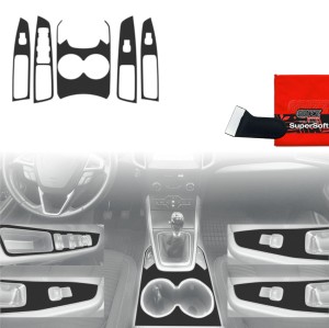 Folia do wnętrza Ford S-Max MK2 (2015-2023) Grizz Protector 5w1 Czarna Antyodciskowa