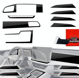 Folia do wnętrza Volkswagen Passat B9 15" (2024-2025) Grizz Protector 8w1 Czarna Połyskująca