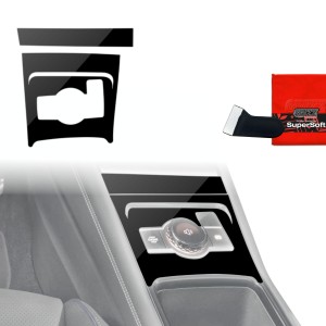 Folia do wnętrza Volkswagen Tiguan 3 (2024-2026) Grizz Protector 2w1 Czarna Połyskująca