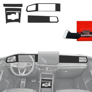 Folia do wnętrza Volkswagen Tiguan 3 (2024-2026) Grizz Protector 5w1 Czarna Antyodciskowa