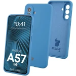 Silikonowe etui Bizon Soft Case do Galaxy A57 5G, niebieskie