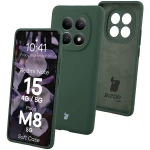 Silikonowe etui Bizon Soft Case do Xiaomi Redmi Note 15 / POCO M8 5G, ciemnozielone