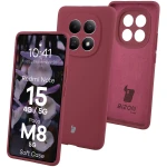 Silikonowe etui Bizon Soft Case do Xiaomi Redmi Note 15 / POCO M8 5G, ciemnofioletowe