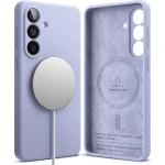 Etui Ringke Silicone Magnetic do MagSafe do Galaxy S26 Plus, fioletowe