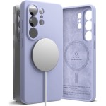 Etui Ringke Silicone Magnetic do MagSafe do Galaxy S26 Ultra, fioletowe