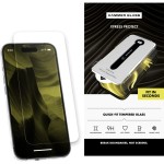 Szkło hartowane Hammer Glass XPress Protect z aplikatorem do iPhone 16 Plus / 15 Plus