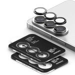 Nakładki na aparat Ringke Camera Lens Frame Glass do Galaxy S26 / S26 Plus, czarne