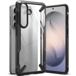 Etui Ringke Fusion X do Galaxy S26 Plus, przezroczyste z czarną ramką