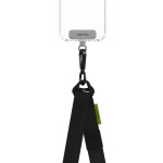 Uniwersalna smycz multifunkcyjna do telefonu, sznurek YAXO Crossbody Sport Lanyard, czarna