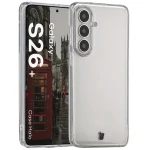 Etui Bizon Case Halo do Galaxy S26 Plus, przezroczyste
