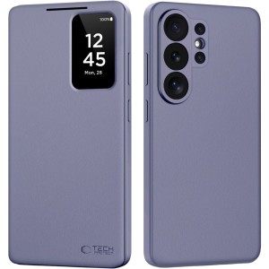 Etui z klapką Tech-Protect Smart Wallet do Galaxy S26 Ultra, fioletowe