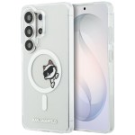 Etui Karl Lagerfeld IML Print MagSafe Peekaboo do Galaxy S26 Ultra, przezroczyste z kotką Choupette
