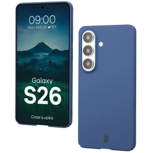 Etui Bizon Case Łupka do Galaxy S26, niebieskie