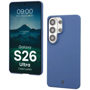 Etui Bizon Case Łupka do Galaxy S26 Ultra, niebieskie