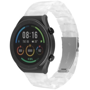 Pasek Fixed Resin do smartwatcha, QuickRelease 18 mm, perłowo-biały