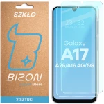 Szkło hartowane Bizon Glass Clear Duo do Galaxy A16 4G/5G / A17 5G / A26 5G, 2 sztuki