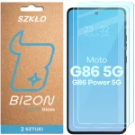 Szkło hartowane Bizon Glass Clear Duo do Motorola Moto G86 5G / G86 Power 5G, 2 sztuki