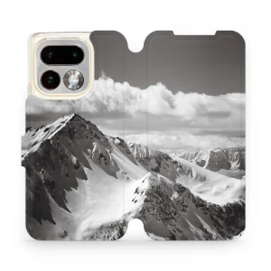 Etui z klapką do Realme 16 Pro 5G, Mobiwear Book, górski szczyt