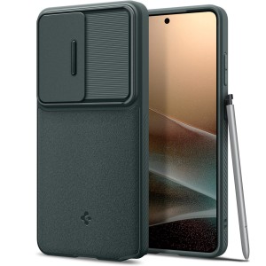 Etui Spigen Optik Armor do Galaxy S26 Ultra, zielone
