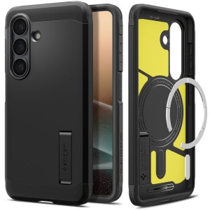 Etui Spigen Tough Armor Mag do MagSafe do Galaxy S26, czarne