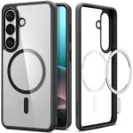 Etui Spigen Ultra Hybrid Mag do MagSafe do Galaxy S26, przezroczysto-czarne
