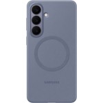 Oryginalne etui Samsung Silicone Magnet Case do Galaxy S26 Plus, do MagSafe, niebieskie