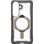 Etui pancerne Urban Armor Gear Plasma XTE Mag do MagSafe do Galaxy S26, przezroczysto-szare z tytanowym elementem