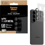 Szkło hartowane na aparat z aplikatorem PanzerGlass Hoops do Galaxy S26 Plus / S26, przezroczysto-czarne