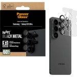 Szkło hartowane na aparat z aplikatorem PanzerGlass Hoops do Galaxy S26 Ultra, przezroczysto-czarne