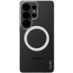 Etui CARE by PanzerGlass SL1M do MagSafe do Galaxy S26 Ultra, przezroczysto-białe