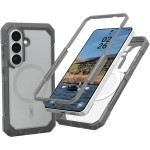 Etui pancerne Urban Armor Gear Trooper Mag do Galaxy S26, przezroczysto-biało-tytanowe